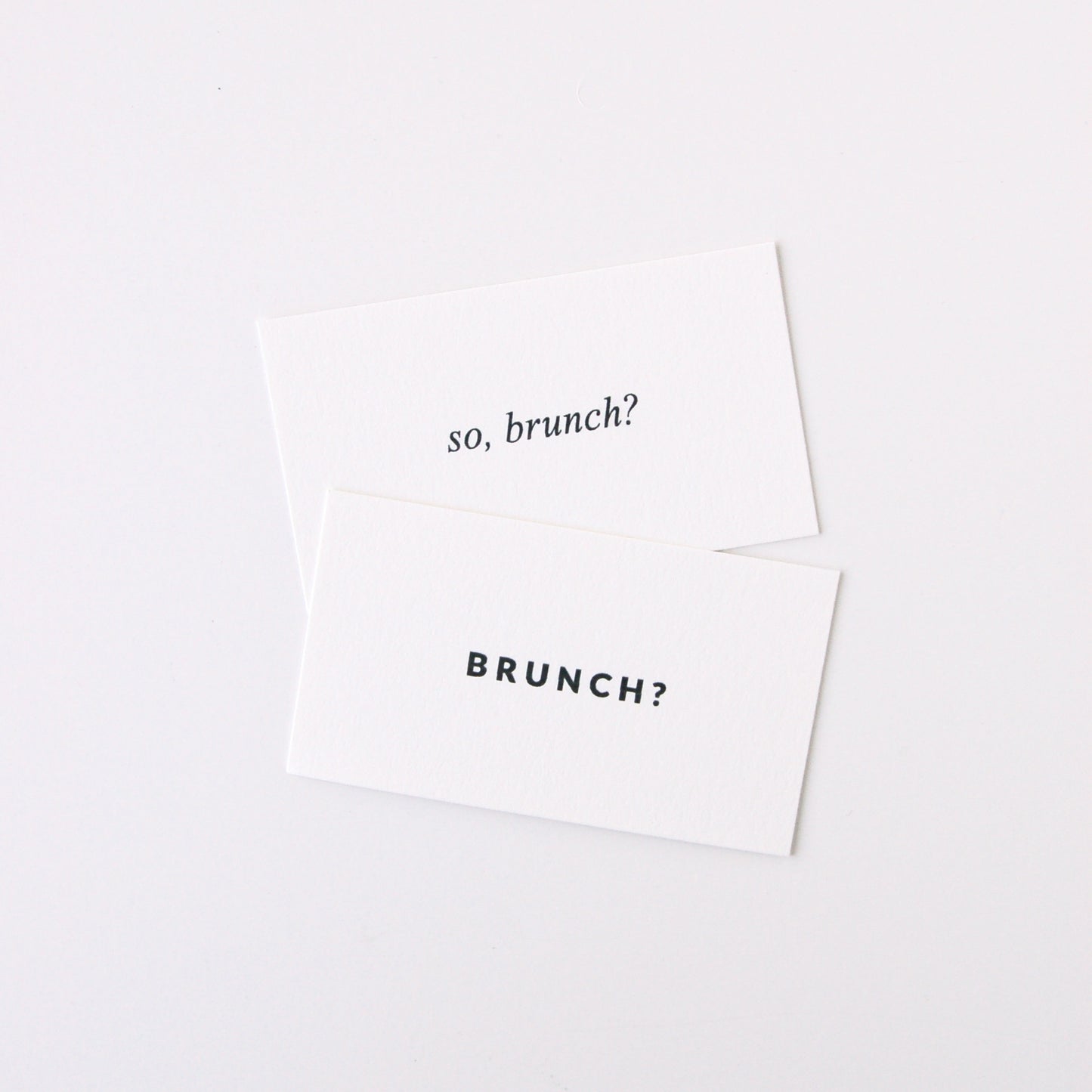 Brunch Date Cards