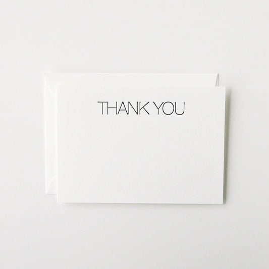 Minimal Thank You Stationery Set