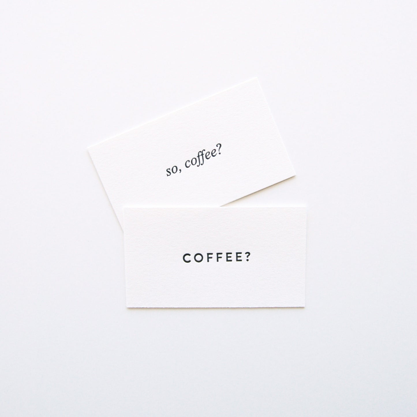 Coffee Date Cards