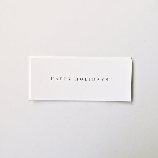 Happy Holidays (Long Format)